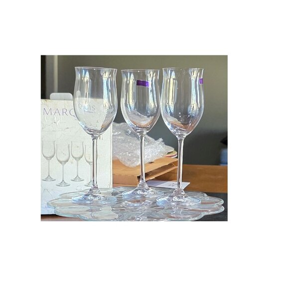 Marquis Vintage Young White Wine Glass Set of 3 by Waterford - Picture 3 of 4
